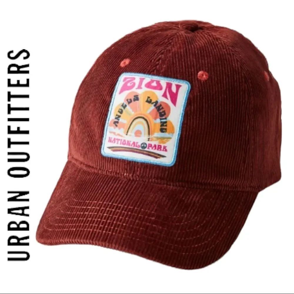 NEW Urban Outfitters UO Zion National Park Corduroy Baseball Cap Hat